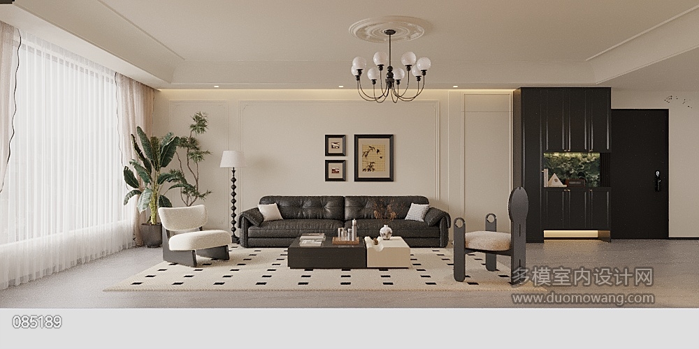 法式沙发背景小图