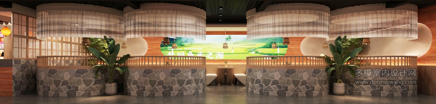 现代餐厅用餐区静态 (1)