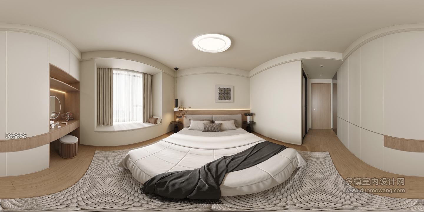 现代_002主卧全景