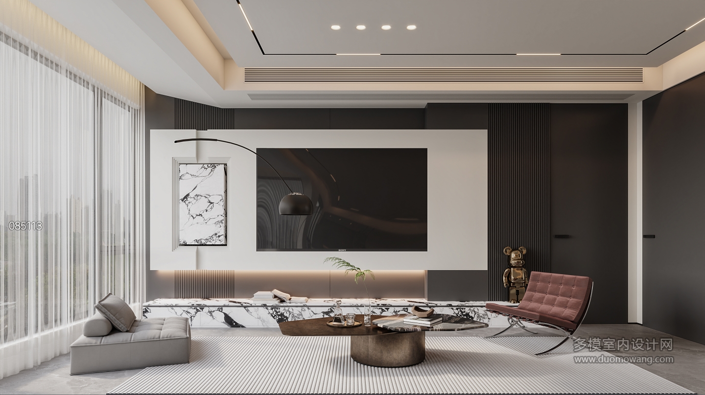 现代电视背景特写