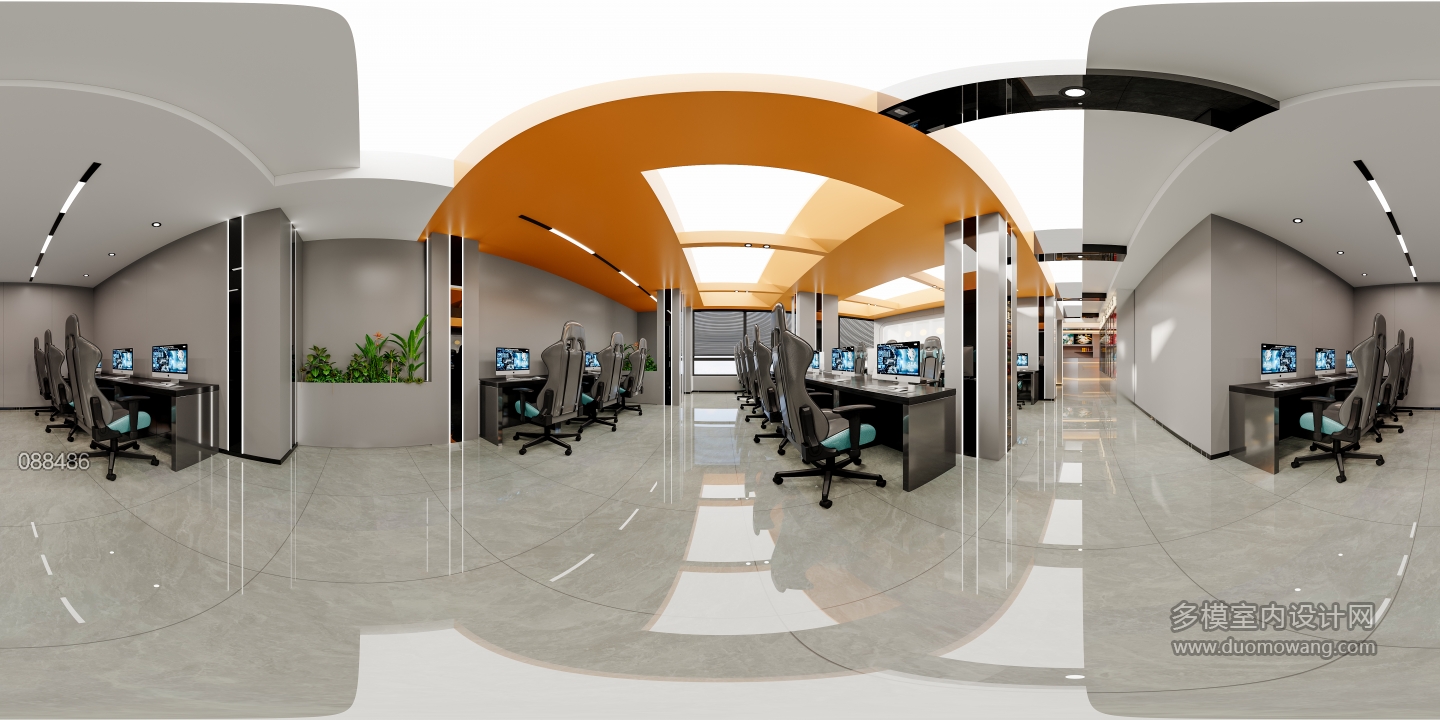 现代五河网咖全景二