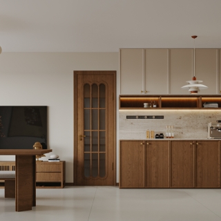 中古风客餐厅特写2