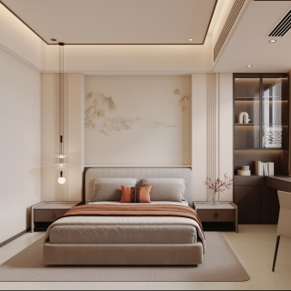 新中式 次卧2 静态