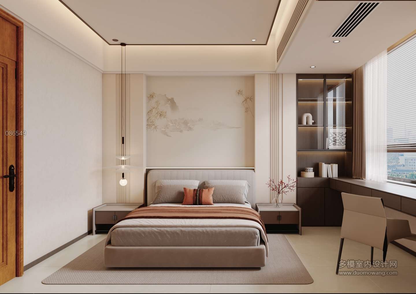 新中式 次卧2 静态