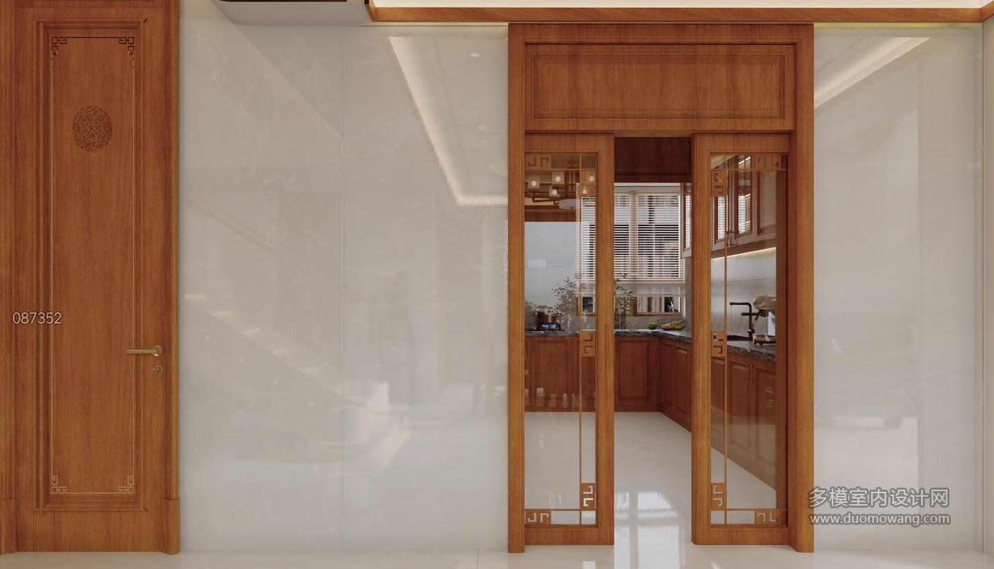 新中式厨房 静态