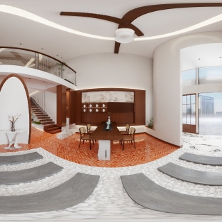 中古风办公区茶室