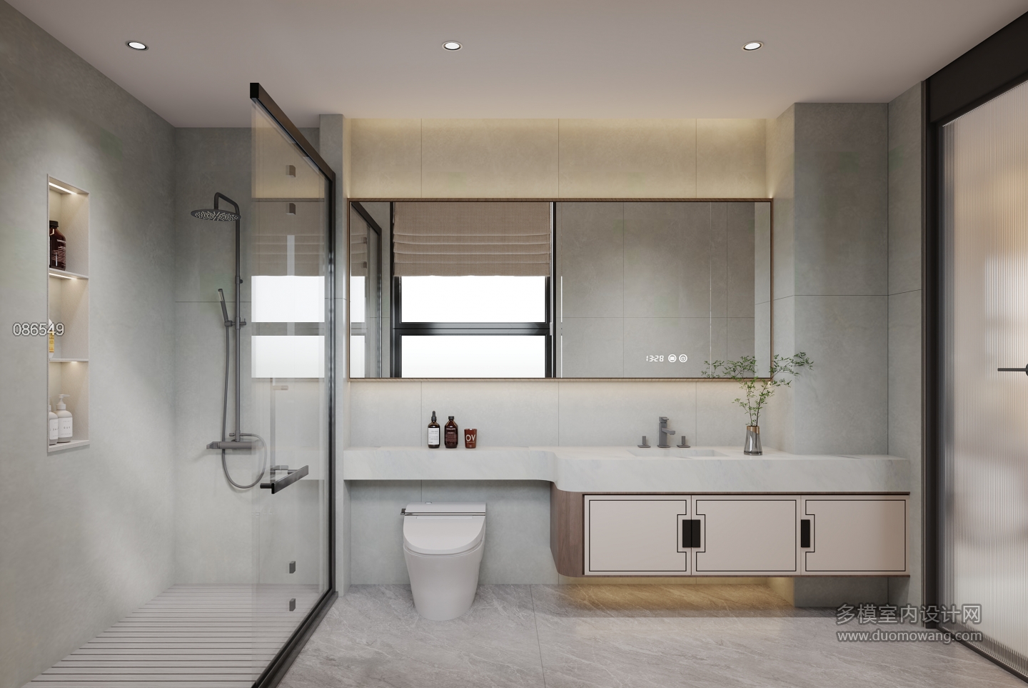 新中式 卫生间 静态