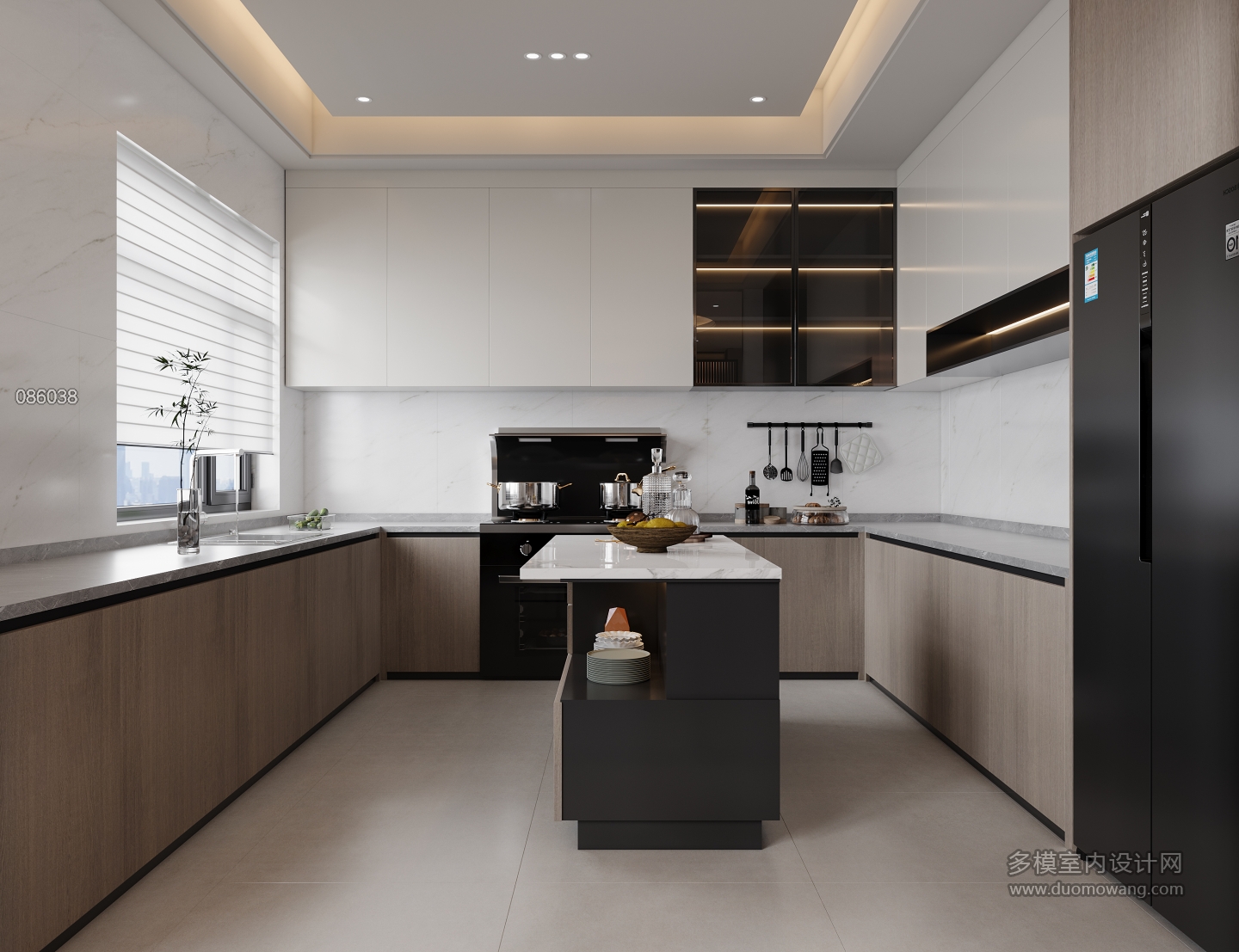 现代办公室厨房