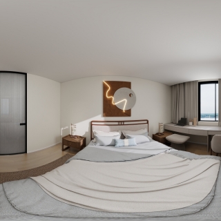 现代简约2F卧室3