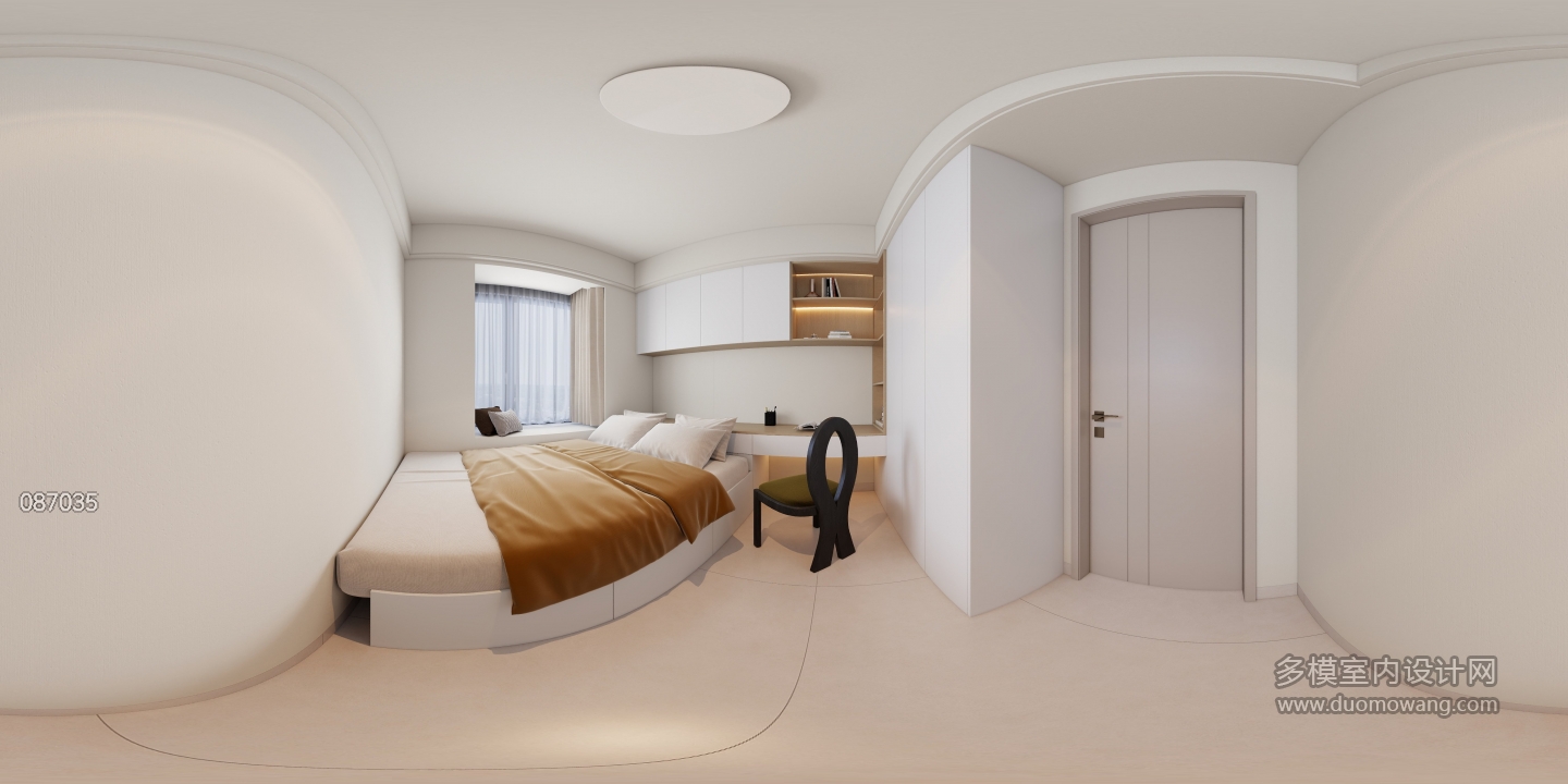 现代简约北次卧