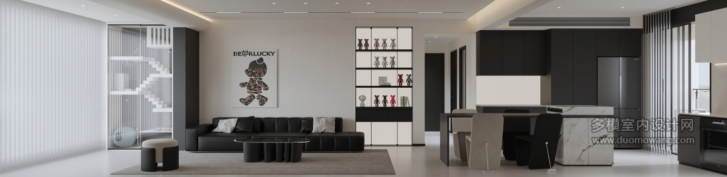 现代 客餐厅 单张2