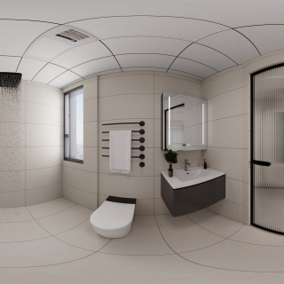 现代轻奢主卧卫生间