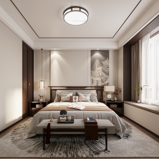 新中式主卧