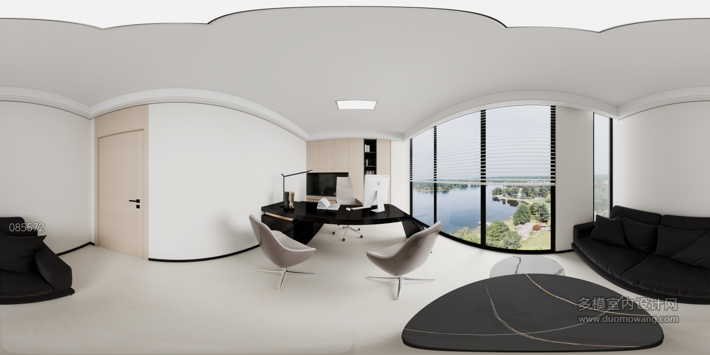 现代简约-总经理办公室