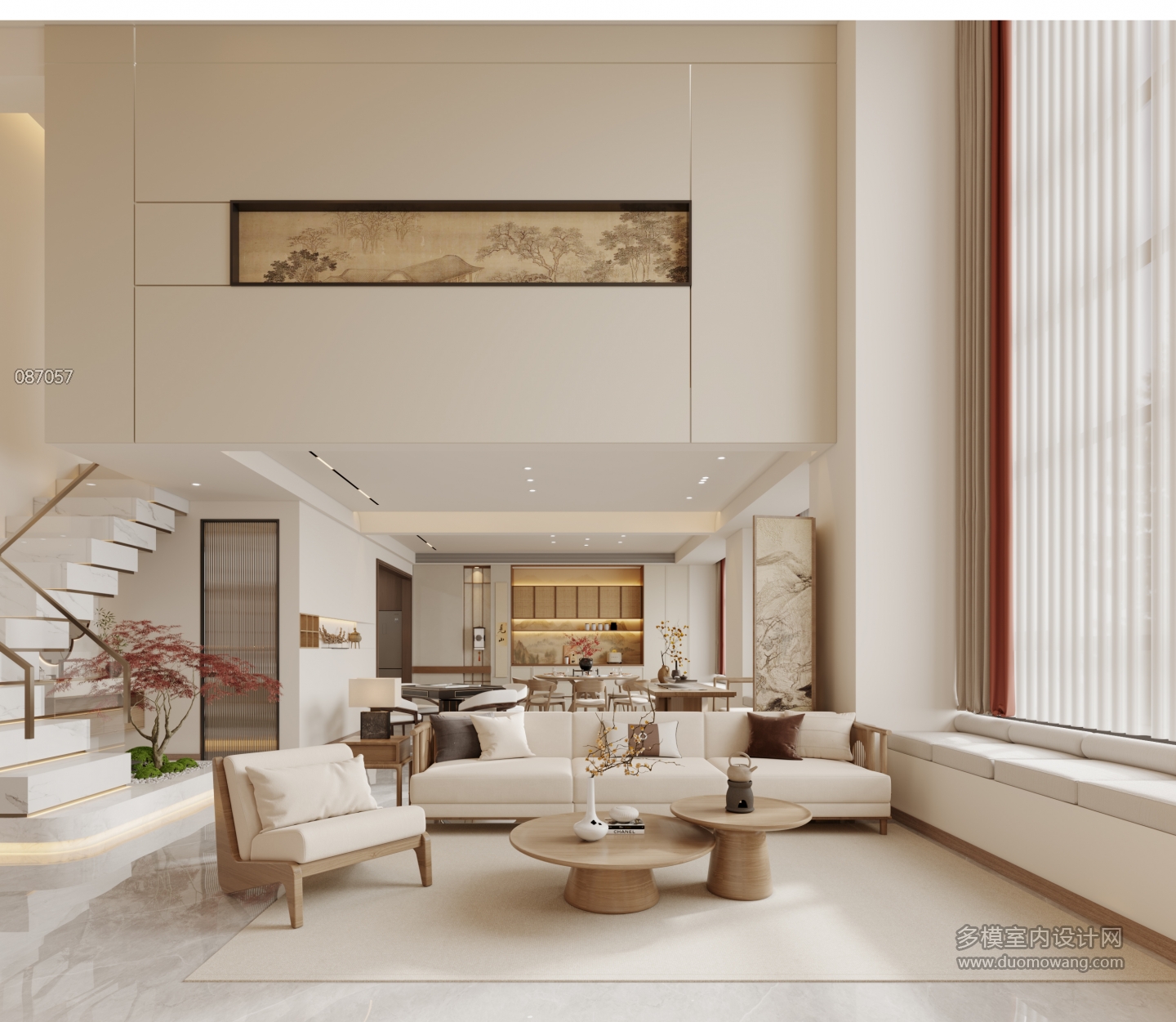 新中式一号客厅