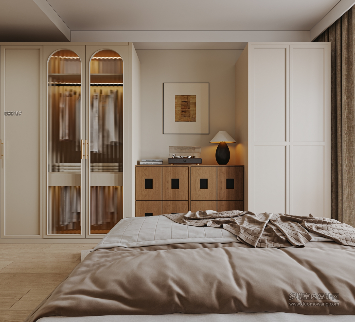 中古风主卧特写2