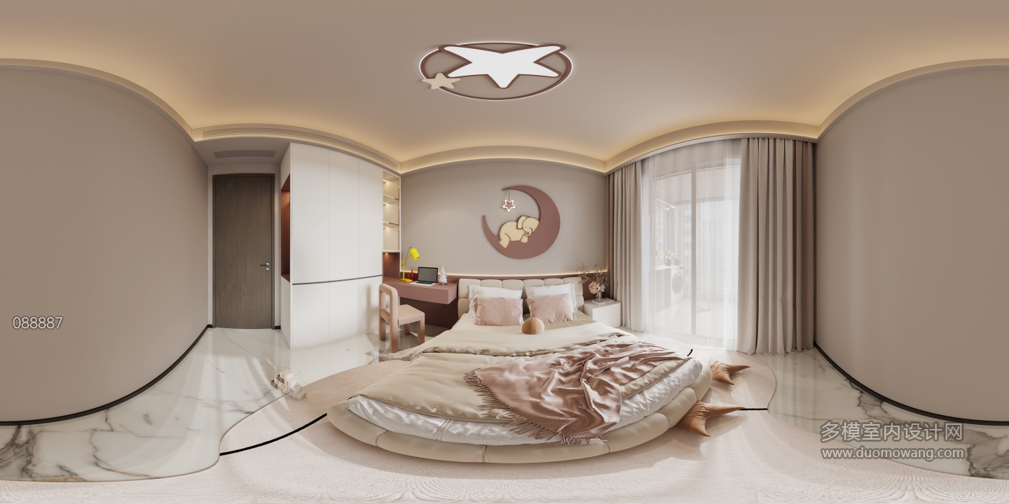 现代小女儿全景