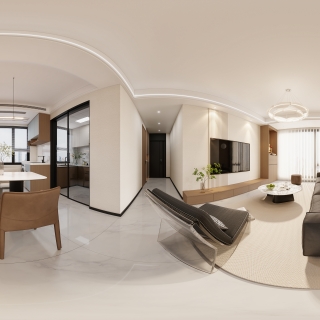 现代客餐厅-全景