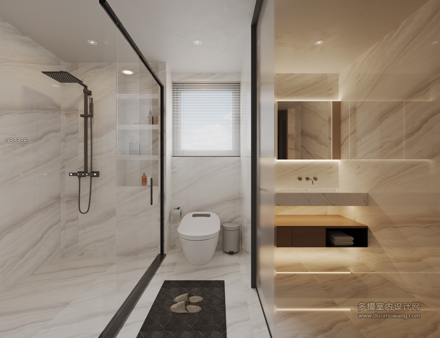 现代二楼卫生间