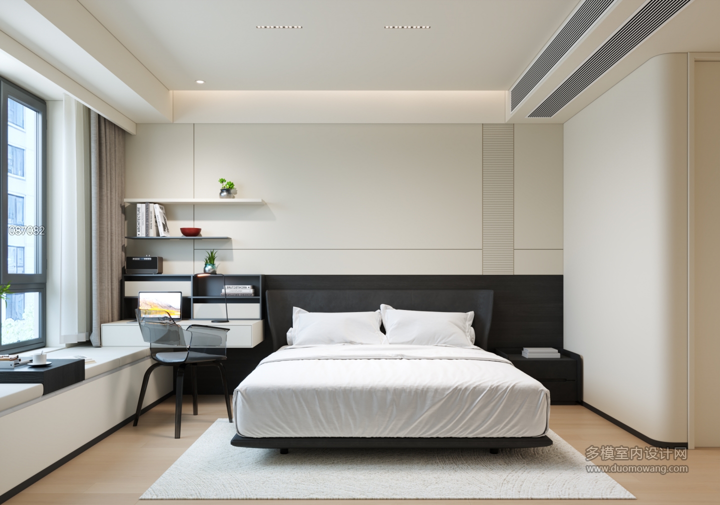 现代主卧单张