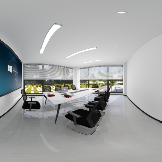 现代展厅会议室