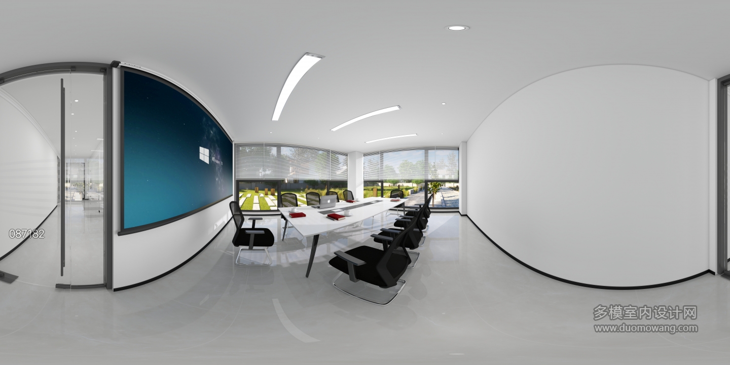 现代展厅会议室