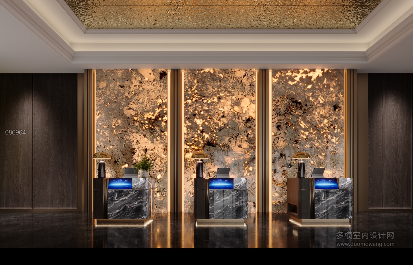 现代一层大堂 (4)