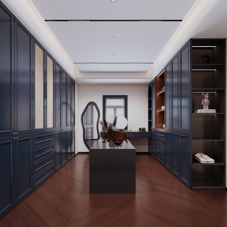 现代2楼儿子房衣帽间