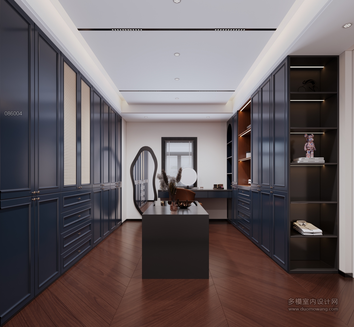 现代2楼儿子房衣帽间