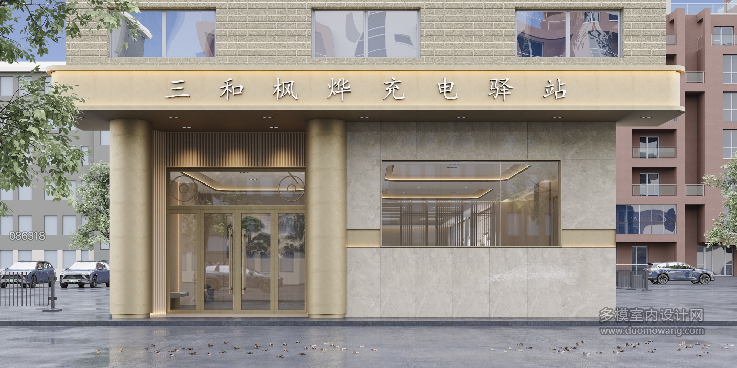 现代门头