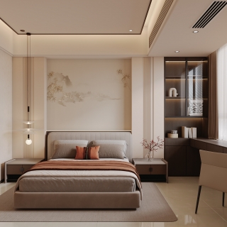 新中式次卧2 静态g