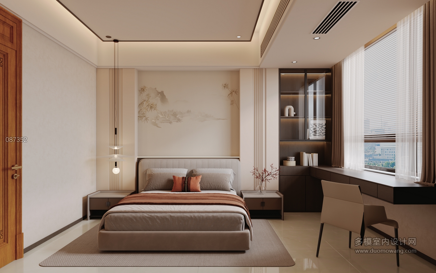 新中式次卧2 静态g