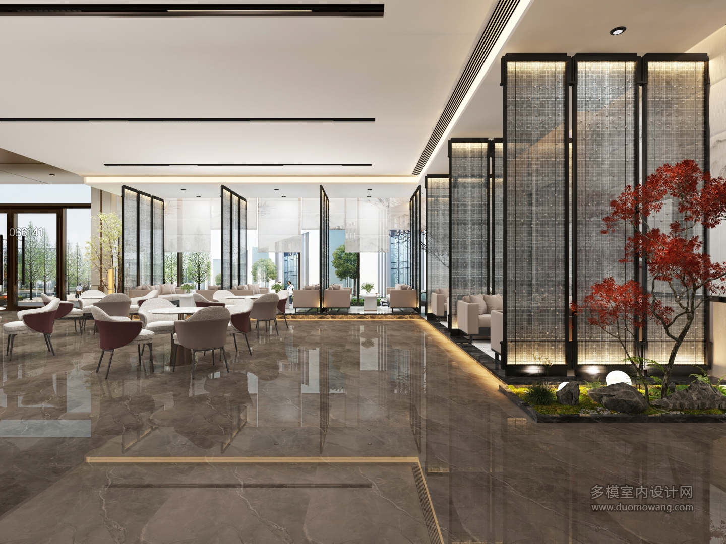 新中式茶坊 大厅-4