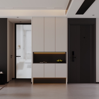 现代沙发背景墙