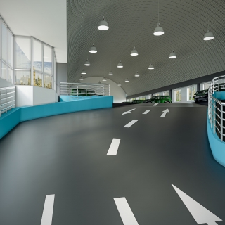 现代停车场二层入口