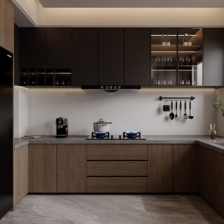 意式 厨房 静态