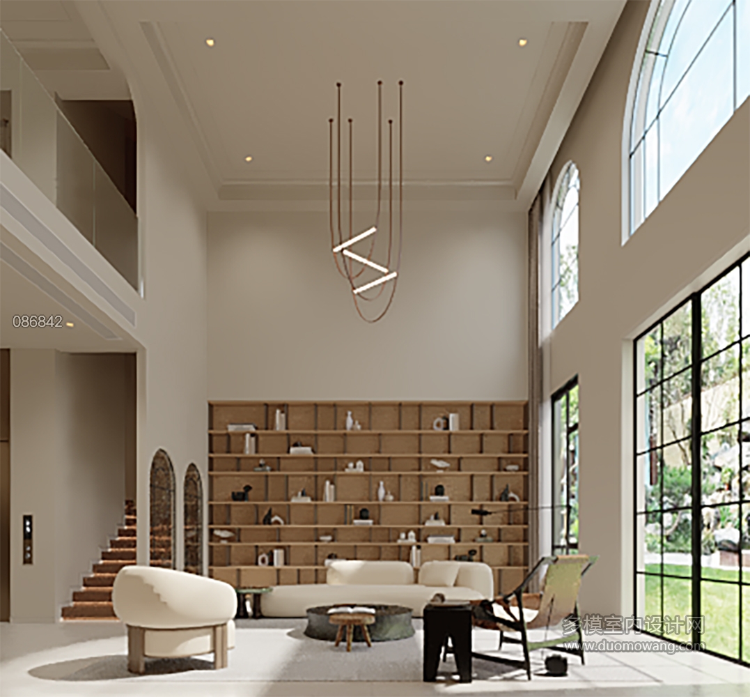 简法复古客厅002