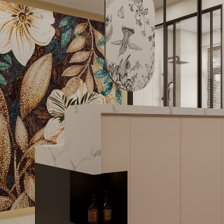 现代-卫生间特写3