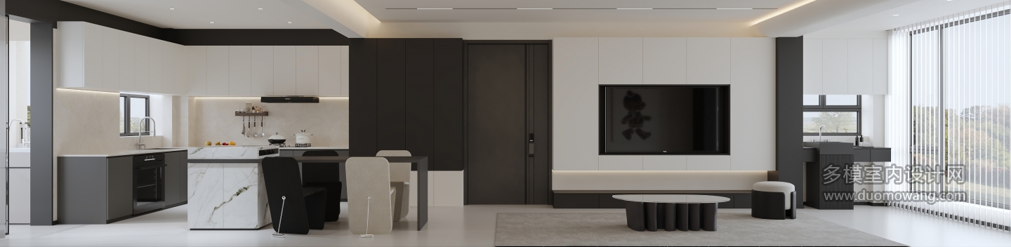 现代 客餐厅 单张1 新