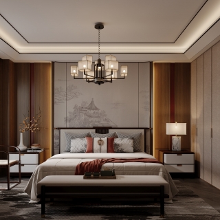 新中式3楼 父母房