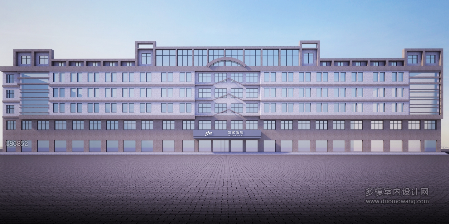 建筑方案2透视