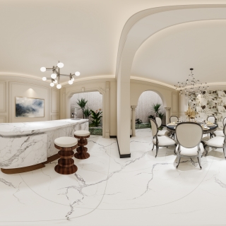 法式地下室-餐厅全景