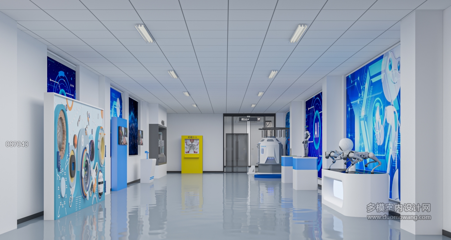 现代展厅2单张1