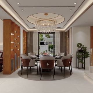 新中式 餐厅 静态