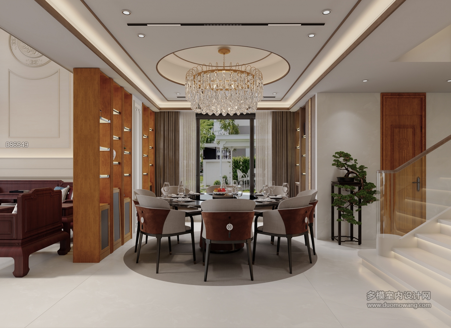 新中式 餐厅 静态