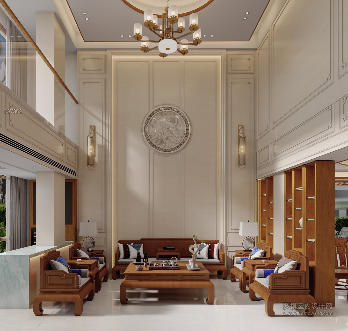 新中式沙发  静态g