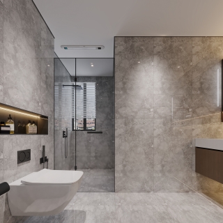 现代主卧室内卫特写1