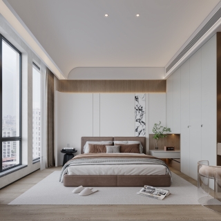 现代主卧室2特写