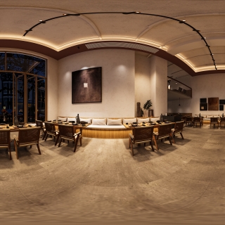 山野风餐厅全景1