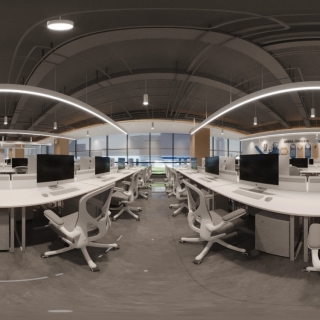 办公室_楼下办公区全景